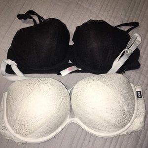 Victoria’s Secret Pink Lace Bras